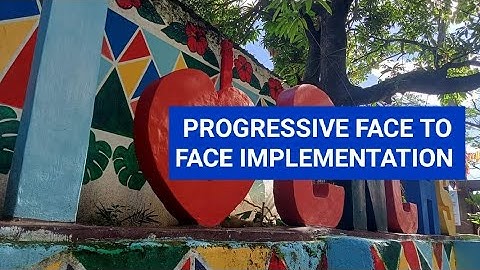 CNCHS Progressive Expansion of Limited Face to Face Classes (JHS and SHS) Implementation.