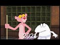 Evolution Of Pink Panther 1963 2021 Pinkpanther Evolution 