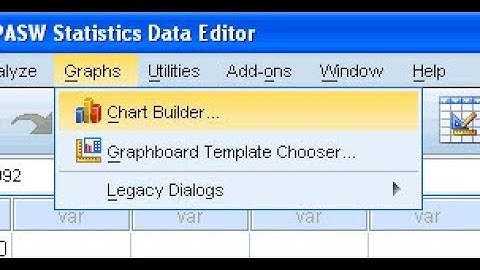 Charts in SPSS Part-2 (Error bar)
