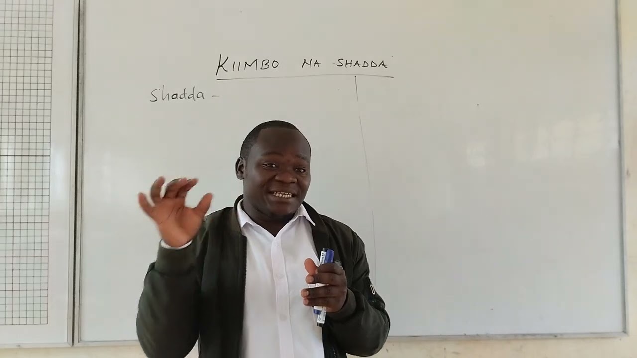 Shadda na kiimbo. Kiswahili online tuition. Kiswahili. Kiswahili revision