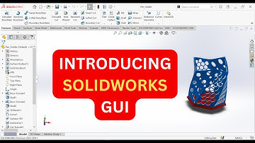 How to Use SolidWorks Interface (GUI) | Ultimate Beginner Tutorial
