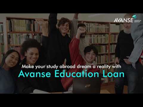 AVANSE Study Abroad Education Loan| Collateral-free Loans Up to Rs. 75 Lakhs* - video from Avanse