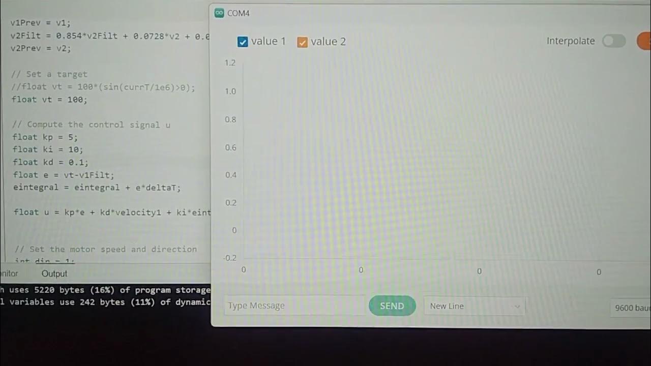 PID control (Arduino) - YouTube