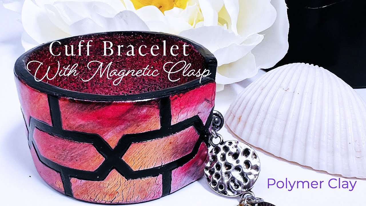 Cuff Bracelet! | Polymer Clay Project! Easy To Make! |  A Visual Tutorial