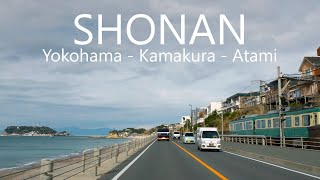 4K Shonan Drive 2024 | Yokohama  Kamakura  Atami, Japan