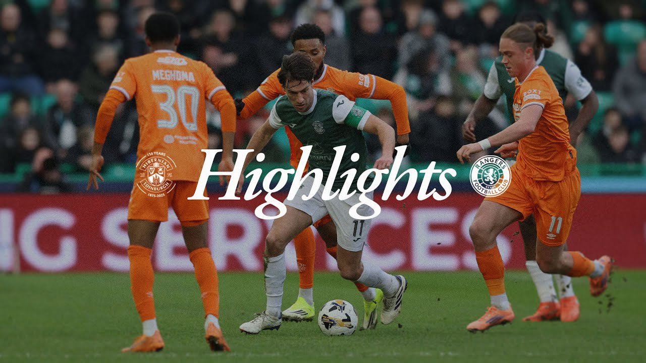 Highlights: Hibernian 0 Rangers 0