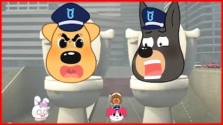 Sheriff Labrador  Skibidi Toilet Meme Song ( Cover ) 667