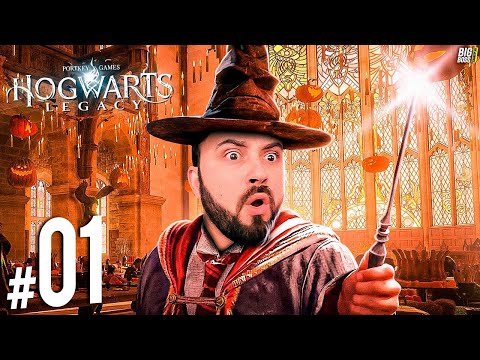 HOGWARTS LEGACY - #1: JOGO COMPLETO │ Big Boss jogando Hogwarts Legacy