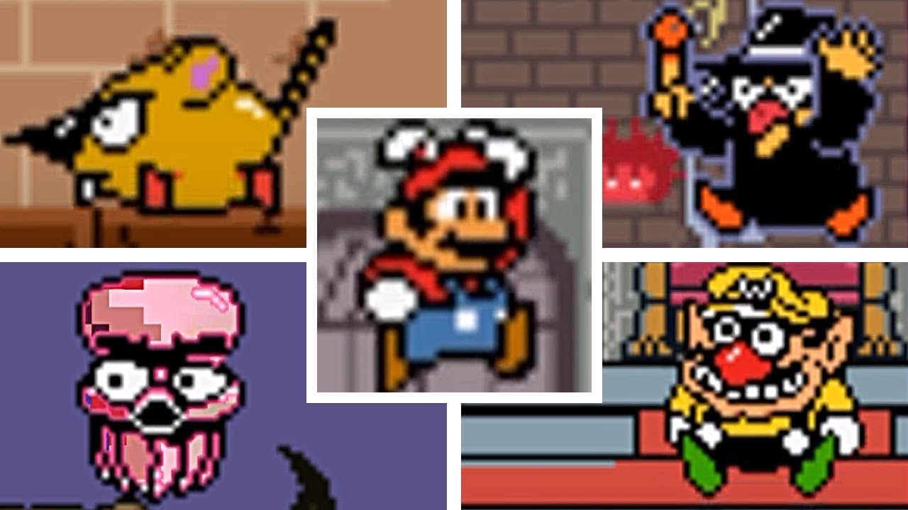 super mario land 2 bosses