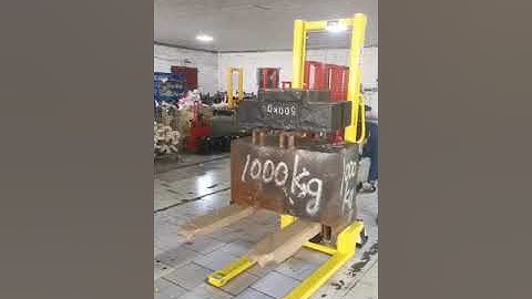 NEUNE 2000kg Hand stacker with 1.5ton loading test