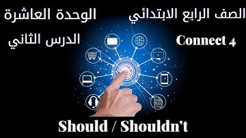 كونكت 4 / انجليزي رابعة /الوحدة العاشرة / يونت 10 / الدرس الثاني / الترم الثاني connect 4 unit 10