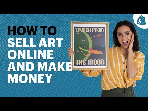 How To SELL ART Online: Smart Tips To Making MONEY As An Artist