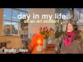 Day in the life of an art student in edinburgh