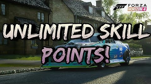 UNLIMITED SKILL POINTS GLITCH IN FORZA HORIZON 4! HOW TO MAKE SKILL POINTS FAST IN FORZA HORIZON 4!