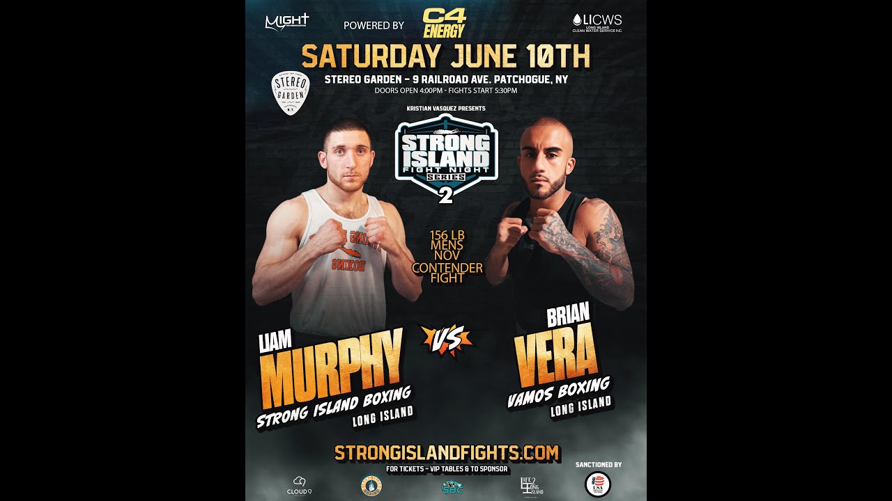 BRIAN VERA VS LIAM MURPHY 156LB NOVICE