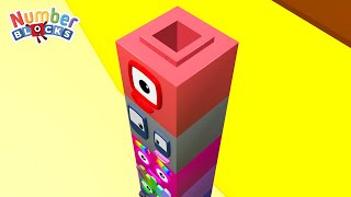 Numberblocks Cube Mathlink 1 - 100 Song - Learn to Count Big Numbers!