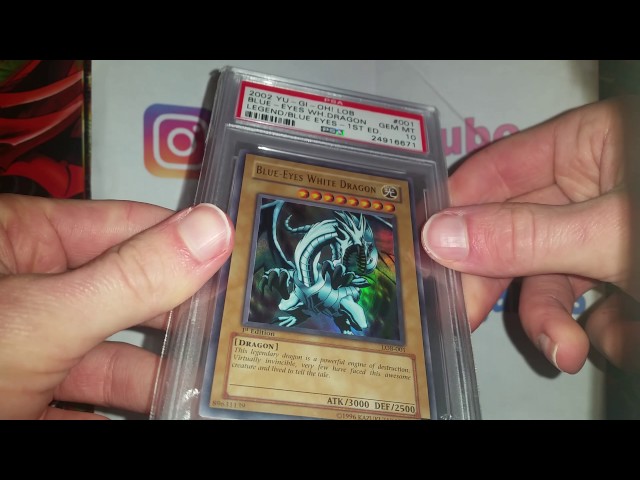 Yugioh $800 MAIL DAY - Legend of the Blue Eyes White Dragon LOB