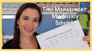 Download Lagu Time Management: My Weekly Schedule (2014) MP3