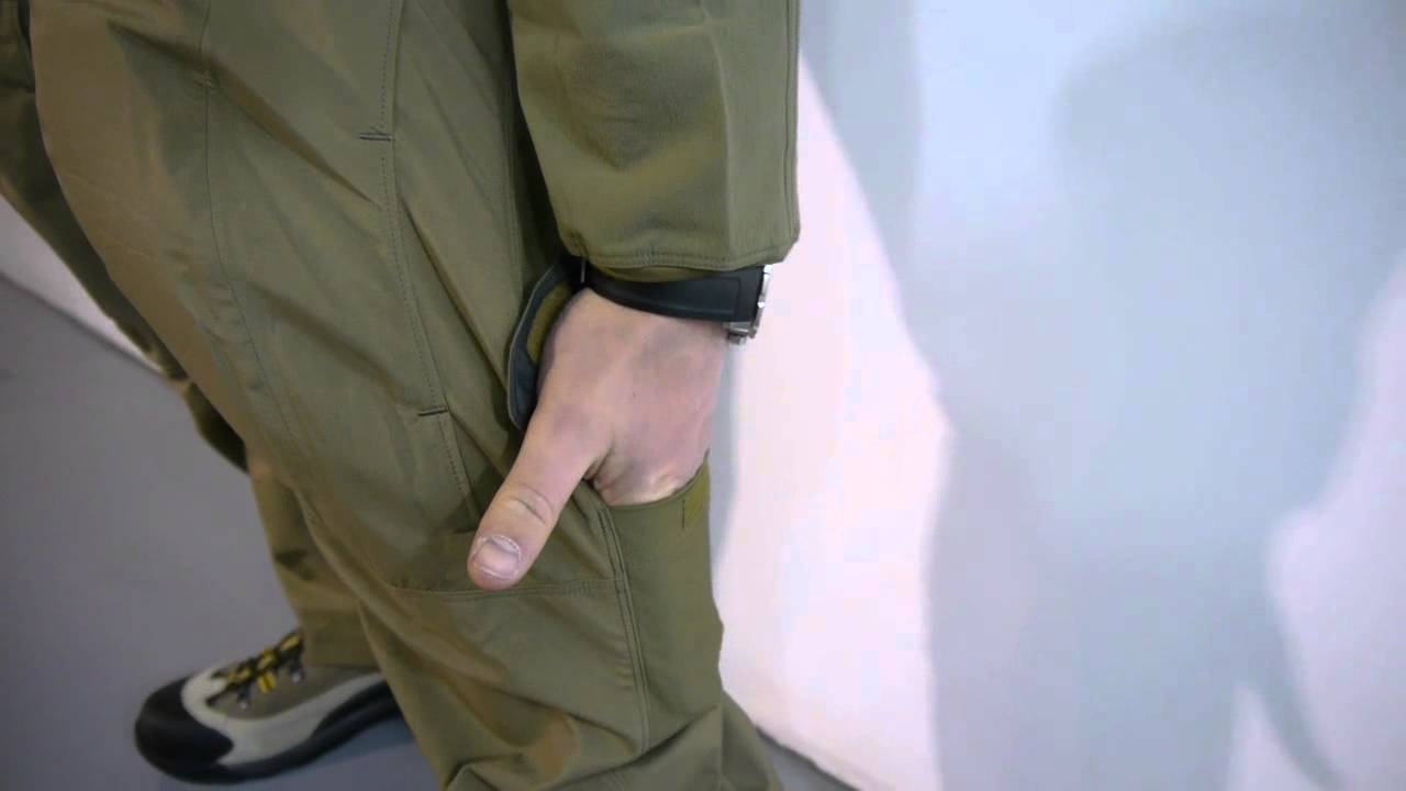 Hands on with Arc'teryx LEAF Gryphon Pants - YouTube