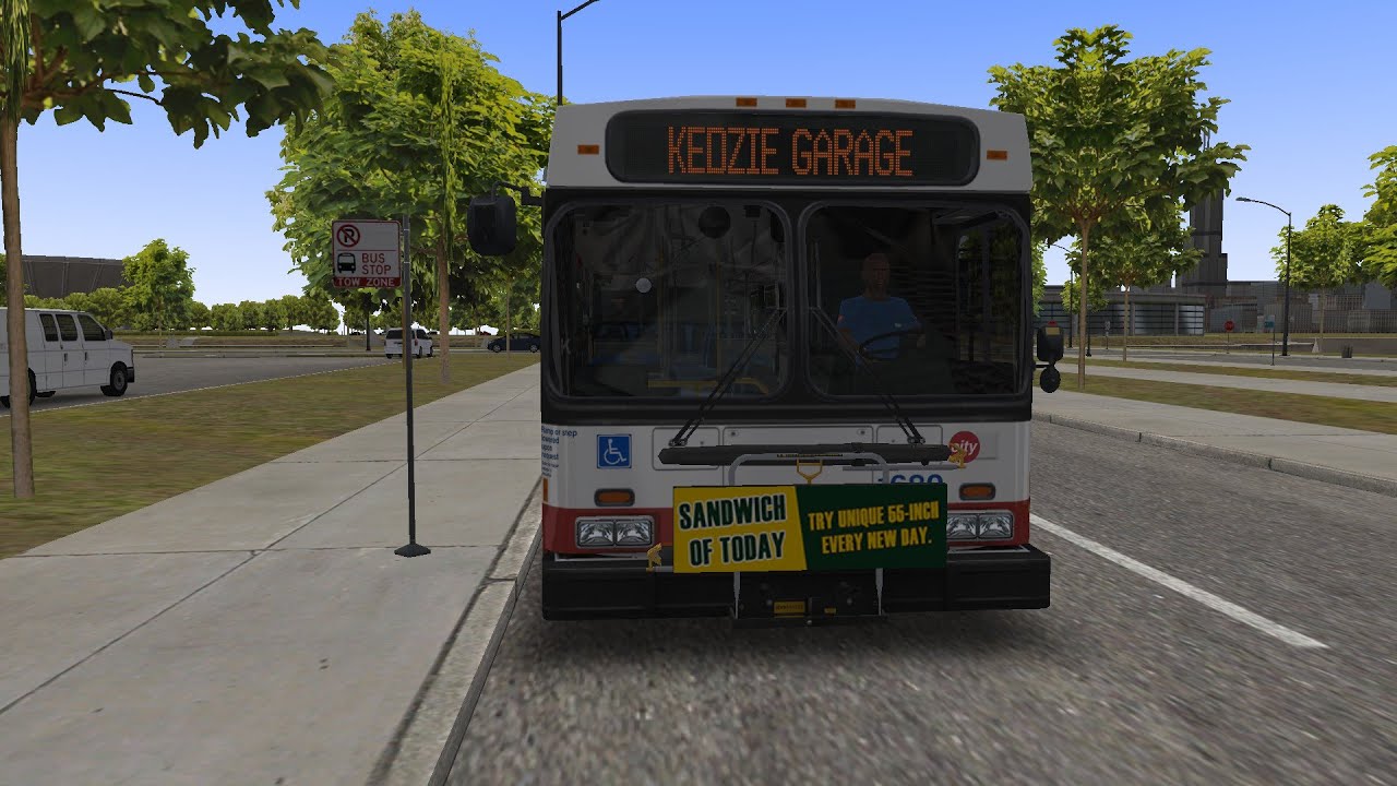 OMSI 2 - Chicago Downtown - D40LF - Linie 124 (Navy Pier - Union Station)