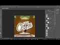 "Design a Modern Coffee Poster in Photoshop | Easy Tutorial"