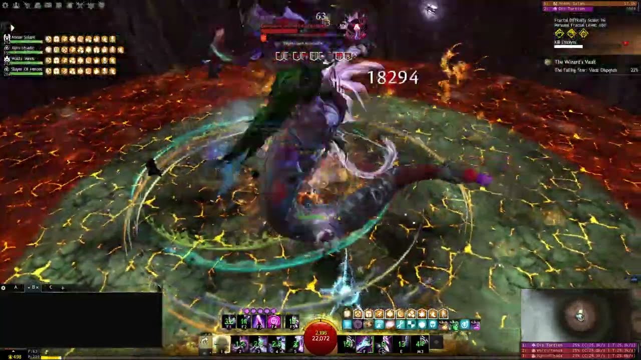 [Guild Wars 2] 241223 Fractal; Power Virtuoso; 97cm 96cm