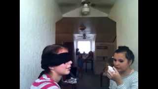 Live Blind fold makeup challenge! Sky View