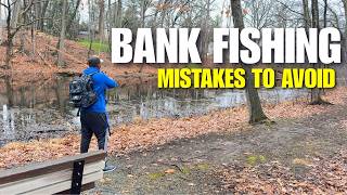 Bank Fishing Mistakes Beginners Must Avoid