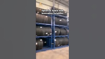 Maximize Storage with Folding Truck Tire Racks