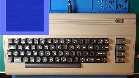 Commodore 64 Blue Screen No Text - Easy Fix