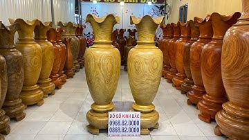 BÁO GIÁ ĐÔI LỘC BÌNH PHONG THUỶ GỖ CẨM NGUYÊN KHỐI CAO 1m7 đk 50 cực đẹp