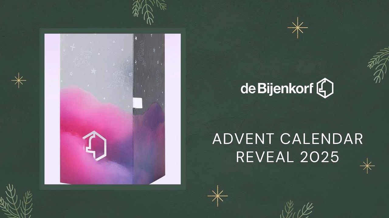DE BIJENKORF ADVENT CALENDAR REVEAL 2025