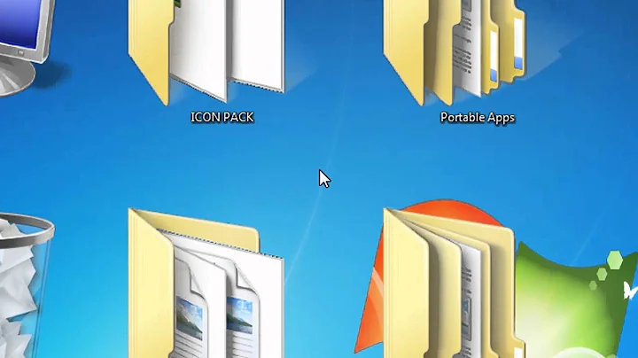 Windows 7: How to Easily Change the Icon Size