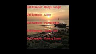 Didi kempot full album ter' ambyar | full album Didi kempot terbaru 2021