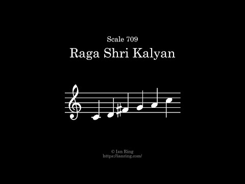 Scale 709 Raga Shri Kalyan