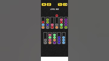 Ball sort puzzle level 922 #ballsortpuzzle