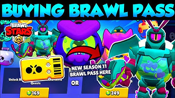 Buying New Season 11 Brawl Pass #biodome | Firefly Rico Gameplay