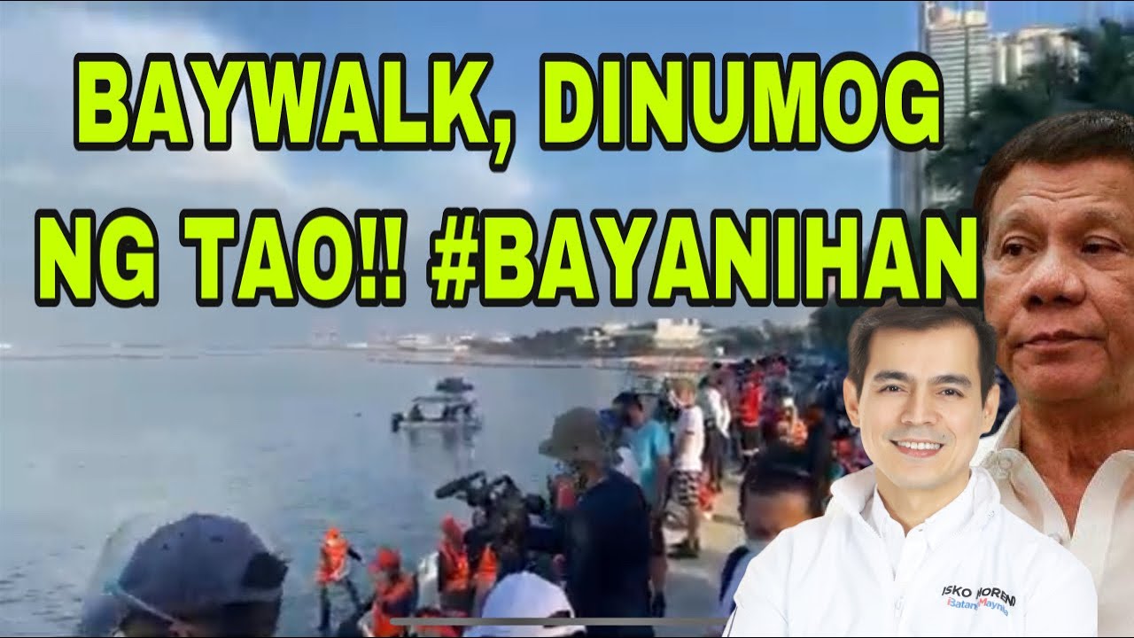 DINUMOG NG TAO ANG BAYWALK! Manila Bay Cleanup Drive - Sept 19, 2020