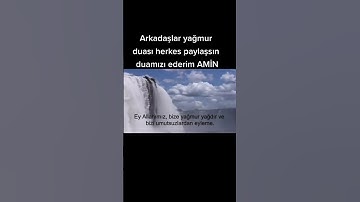 Thumbnail of Etkili Yağmur Duası #shorts #keşfet #yağmurduvası