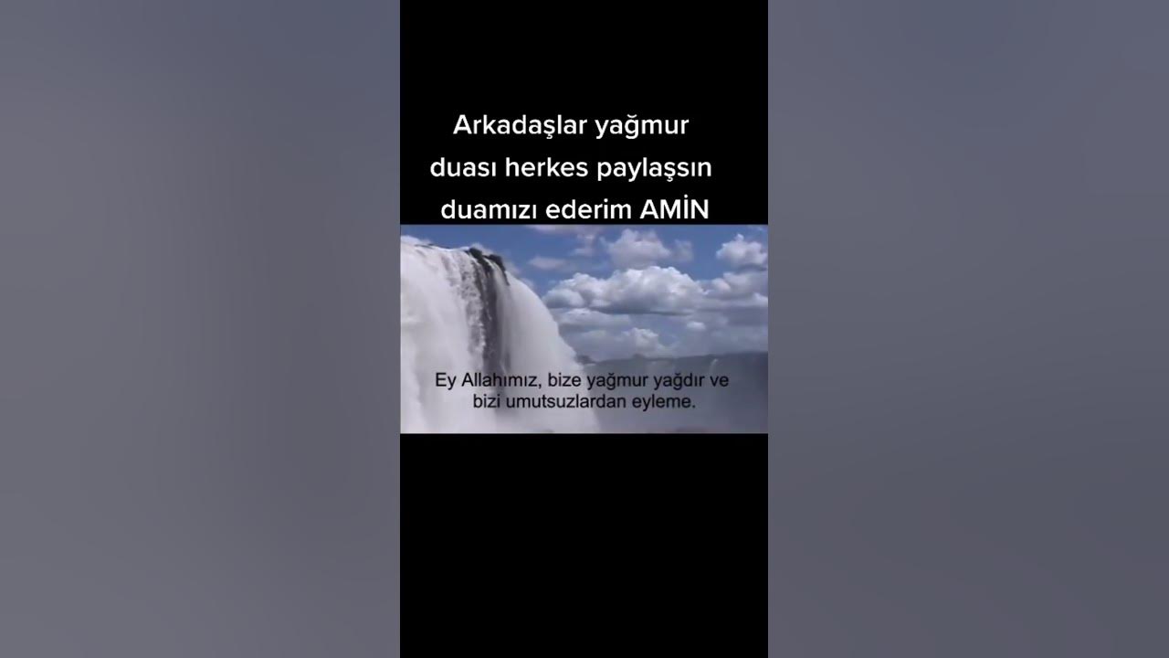 Etkili Yağmur Duası #shorts #keşfet #yağmurduvası