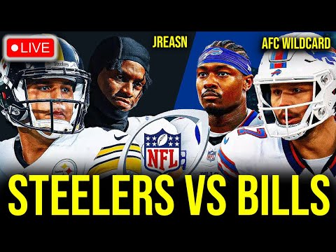 PITTSBURGH STEELERS VS BUFFALO BILLS LIVE STREAM AFC WILD CARD REACTION WATCH LIVE PLAY BY PLAY