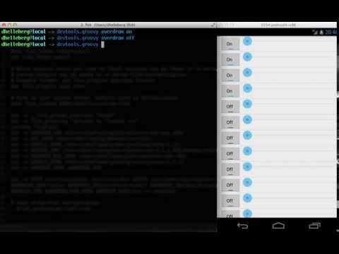 android command line devtools demo