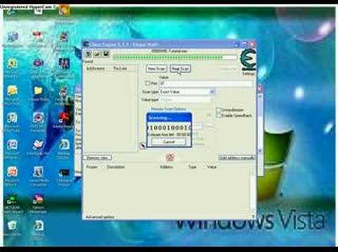 Cheat engine tutorial step 2