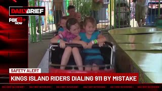 Kings Island riders calling 911 by mistake