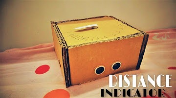 WOW! HOW TO BUILD A DISTANCE MEASURING DEVICE USING ARDUINO! AT HOME.....