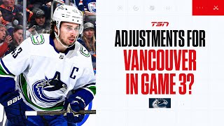 What adjustments could we see from the Canucks in Game 3?