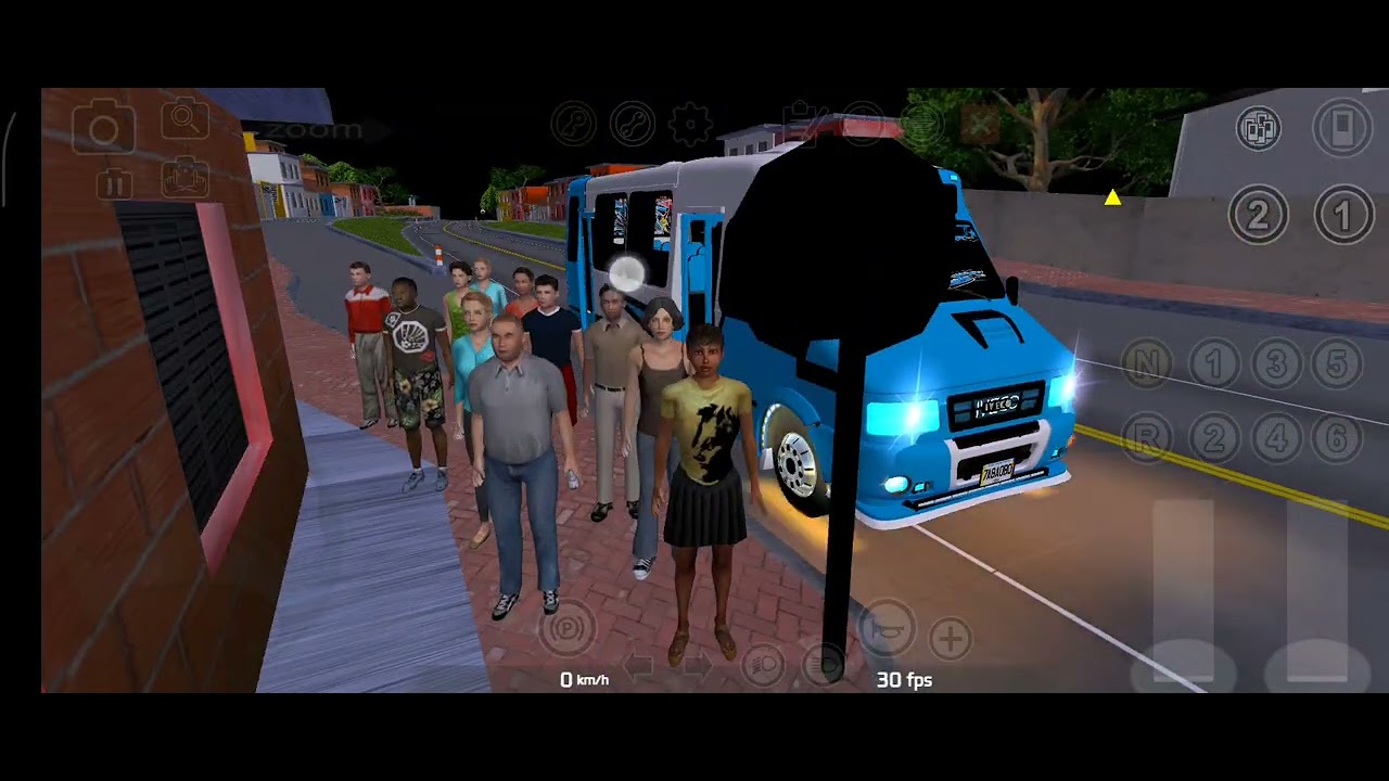 Demostración de Iveco para protón bus simulador 