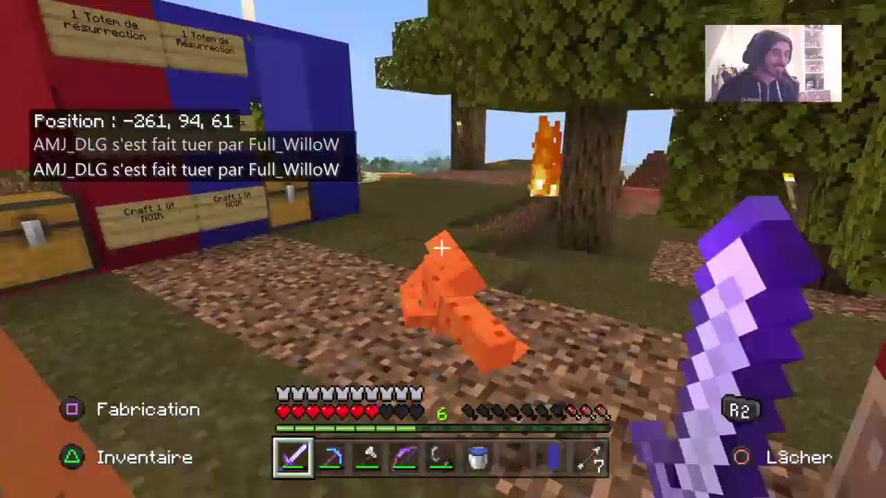 LIVE VENEZ FAIRE UN FALLEN KINGDOM SUR MINECRAFT ! [FR] [PS4] - YouTube