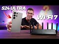 TESTANDO WI-FI 7 NO SAMSUNG GALAXY S24 ULTRA!