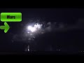 Mars (and Fireworks) - July 21, 2018